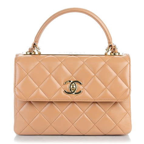 chanel beige pouch|Chanel small lambskin evening bag.